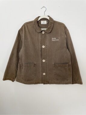OlderBrother chore jacket Faculty Department barn coat work wear utility canvas